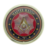Vintage Compass Fraternal Masonic Belt Buckle