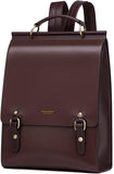 Leather Backpack Purse for Women - Vintage Style