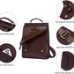 Leather Backpack Purse for Women - Vintage Style