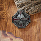 Vintage Skull Celtic Cross Western Belt Buckle for Men | Zinc Alloy