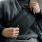 Men's Leather Belt Bag - Waist Fanny Pack