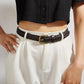 Women's Casual Braided Work Belt - Thin Woven Style