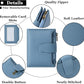 Women's Compact RFID Blocking Leather Bifold Wallet