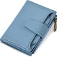 Women's Compact RFID Blocking Leather Bifold Wallet