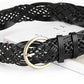 Women's Hand-Woven Wide Braided Belt – No Punch Needed