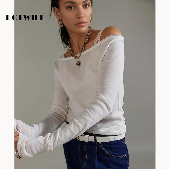 Women's Skinny Belt 4-Pack – Jeans & Dress Waist Belts