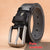 Men's 100% Italian Cow Leather Belt With Anti-Scratch Buckle