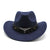 Polyester Retro Jazz Western Cowboy Hat