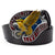Casual Cowhide Leather Belt - Smooth Buckle Everyday Fit