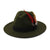 Autumn And Winter New Black Woolen Top Hat