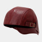 Adjustable PU Leather Newsboy Beret Cap