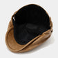 Adjustable PU Leather Newsboy Beret Cap