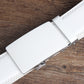 Men’s White Statement Leather Belt