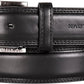 Men's Dress Leather Belt – Brushed Nickel Buckle