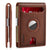 Men’s Airtag Wallet – Genuine Leather Bifold Slim Wallet with RFID Blocking & Money Clip
