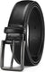 Men's Everyday Leather Belt – Durable Black Dress Belt