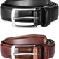Men's Leather Belt 2-Pack – Handmade Business & Casual Belts