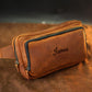 Personalized Leather Crossbody Bag – Custom Name