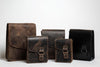 Men's Small Phone Crossbody Messenger Bag - Full Grain