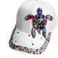Women's Butterfly & Turtle Rhinestone Bucket Hat