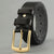 Handmade Cowhide Leather Rivet Belt for Men