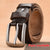 Men's 100% Italian Cow Leather Belt With Anti-Scratch Buckle
