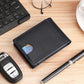 Legend Ultimate Men's Leather Tracker Wallet – Premium Genuine Leather, Compact, & RFID Enabled