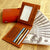 Men’s Crazy Horse Leather Wallet – Vertical Design with Custom Laser Lettering, First Layer Cowhide