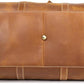 Men's Classic Leather Weekend Bag – Shoe Compartment