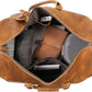 Men's Classic Leather Weekend Bag – Shoe Compartment