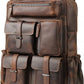 Men's Crazy Horse Leather Anti-Theft Daypack – 15.6