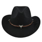 Cowhead Western Cowboy Hat Cornice