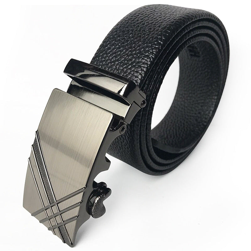 Men’s Scratch-Resistant Microfiber Belt – Automatic Buckle