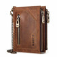 Men’s Wallet Anti-theft RFID Leather Wallet – Multifunctional Street Style