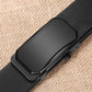 Men’s Leather Automatic Buckle Belt – Two-Layer Cowhide