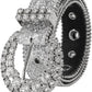 Unisex Diamond Buckle Bling Cowgirl Belt