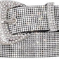 Women's Disco Bling Studded Rhinestone Belt