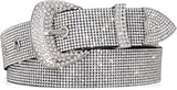 Women's Disco Bling Studded Rhinestone Belt