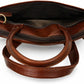 Distressed Leather 3-Compartment Laptop Bag – 15.5"