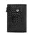 Slim PU Leather Credit Card Holder Wallet with AirTag Slot and RFID Blocking