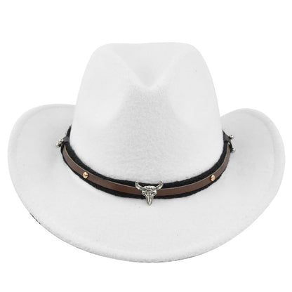 Cowhead Western Cowboy Hat Cornice