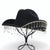 Warped Top Hat With Diamond Tassel Western Cowboy Hat