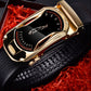 Men's leather belt