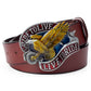 Casual Cowhide Leather Belt - Smooth Buckle Everyday Fit