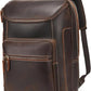 Men's Waxed Full Grain Leather Business Rucksack – 17