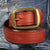 Men's Vintage Cowhide Pin Buckle Leather Men's Jeans Belt