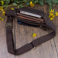 Men's Customized Leather Waist Pouch - Active Lifestyle