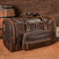 Men's Full Grain Cowhide Weekender Duffel – 23