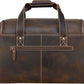Men's Full Grain Cowhide Weekender Duffel – 23