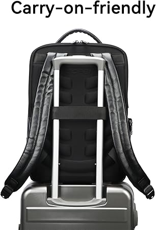 Men's Full Grain Executive Leather Backpack – 15.6